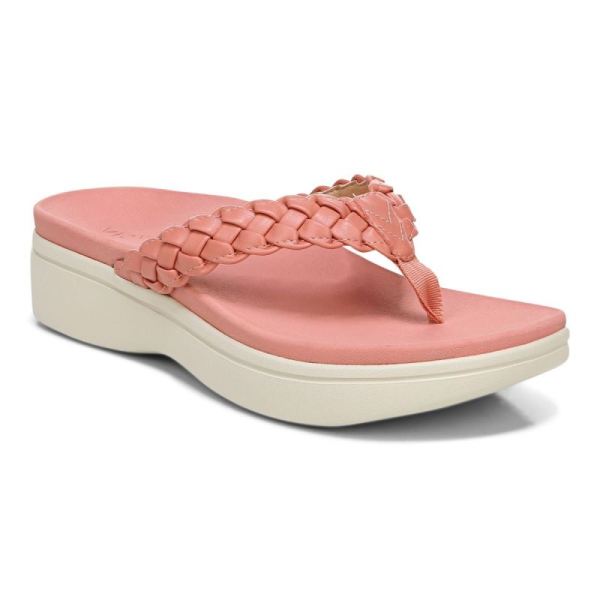 Vionic - Women's Kenji Platform Sandal - Terra Cotta