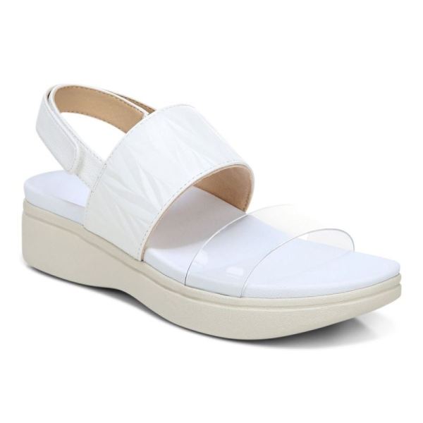 Vionic - Women's Karleen Platform Sandal - White