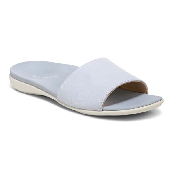 Vionic - Women's Val Slide Sandal - Blue Haze