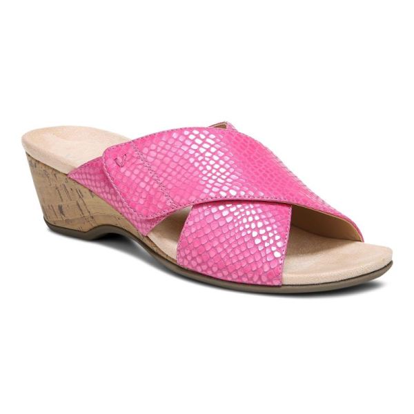 Vionic - Women's Leticia Wedge Sandal - Love Potion