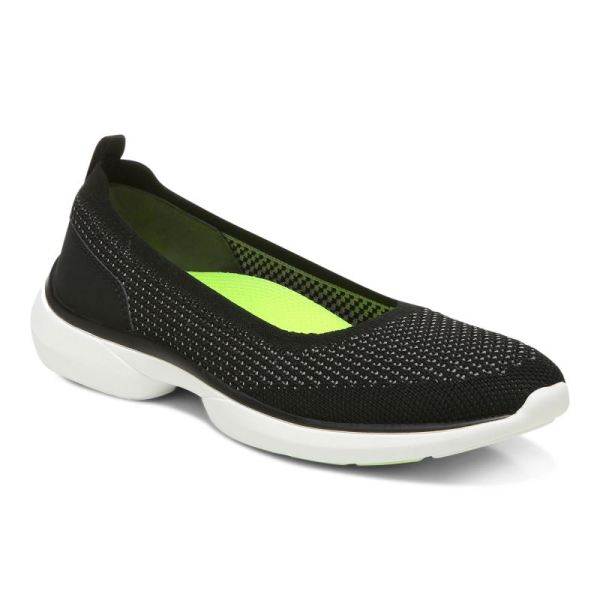 Vionic - Women's Kallie Slip on Sneaker - Black - Click Image to Close