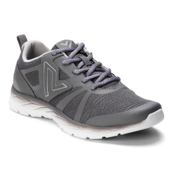 Vionic - Women's Miles Active Sneaker - Grey - Click Image to Close