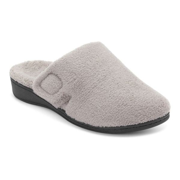 Vionic - Women's Gemma Mule Slippers - Light Grey