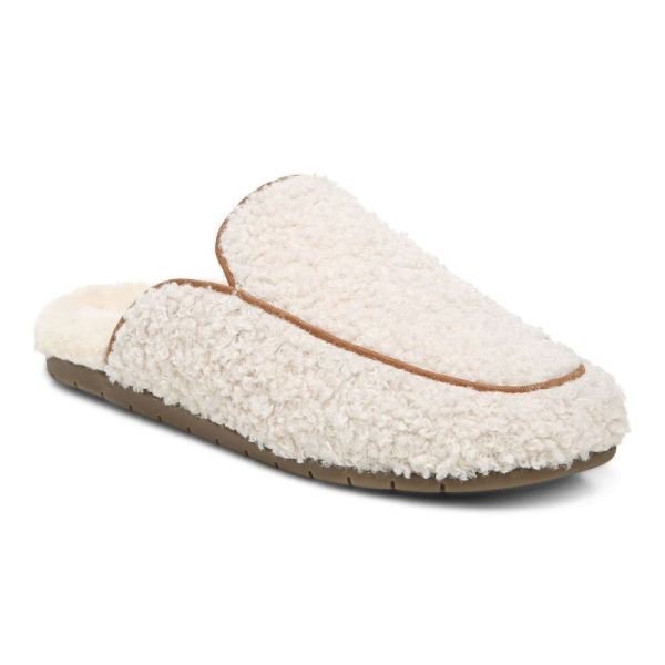 Vionic - Women's Caressa Slipper - Natural - Click Image to Close