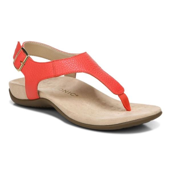 Vionic - Women's Terra Sandal - Poppy - Click Image to Close