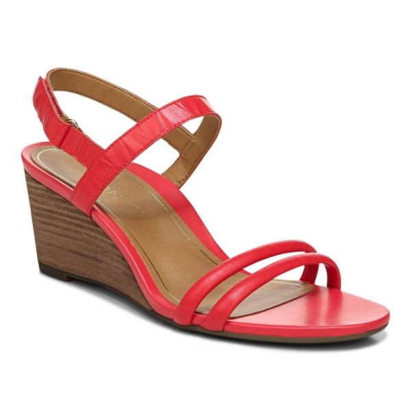 Vionic - Women's Emmy Wedge Sandal - Poppy