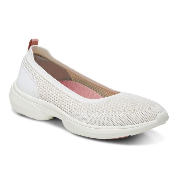 Vionic - Women's Kallie Slip on Sneaker - Marshmallow - Click Image to Close