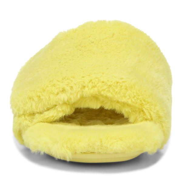 Vionic - Women's Dream Plush Slipper - Canary Plush - Click Image to Close