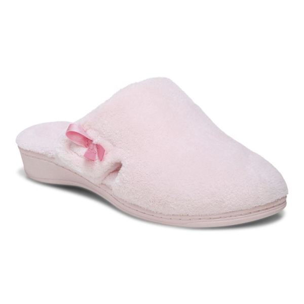 Vionic - Women's Gemma Mule Slippers - Cameo Pink - Click Image to Close