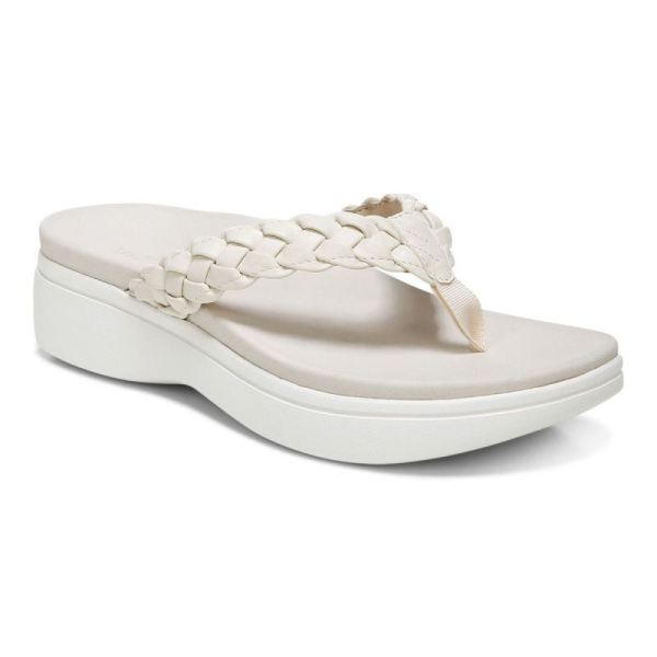 Vionic - Women's Kenji Platform Sandal - Cream