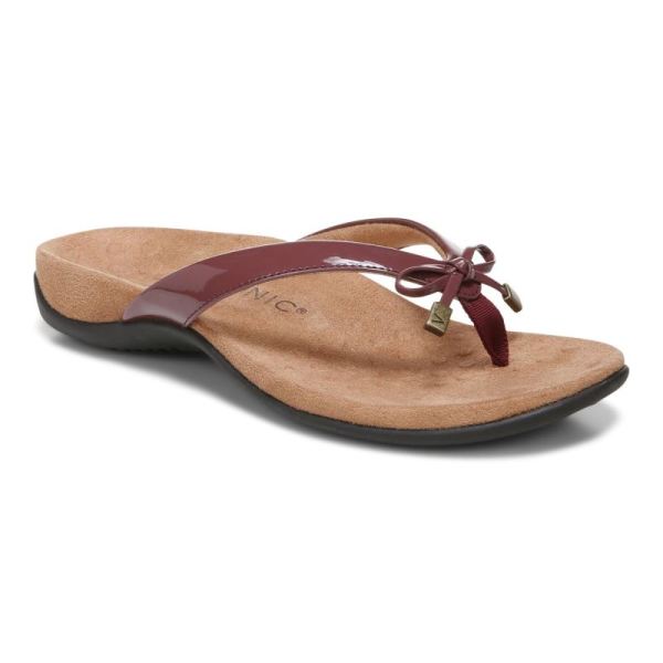 Vionic - Women's Bella Toe Post Sandal - Port