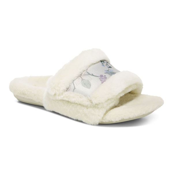 Vionic - Women's Erma Slipper - Cream Botanical