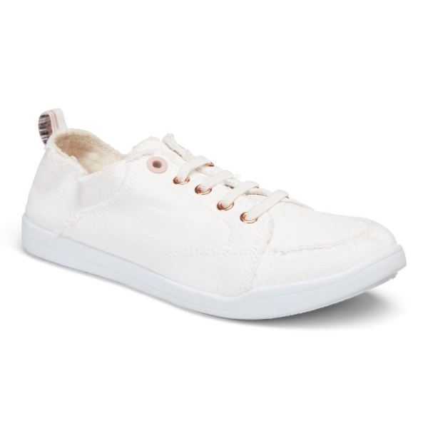 Vionic - Women's Pismo Casual Sneaker - Cream - Click Image to Close