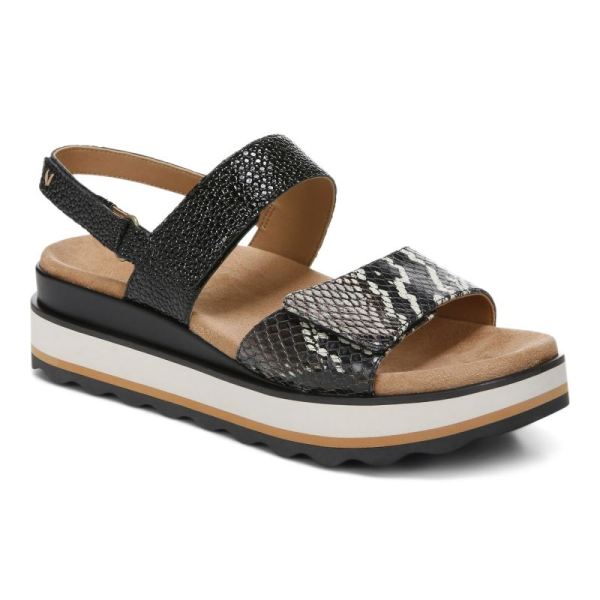 Vionic - Women's Brielle Flatform Sandal - Black