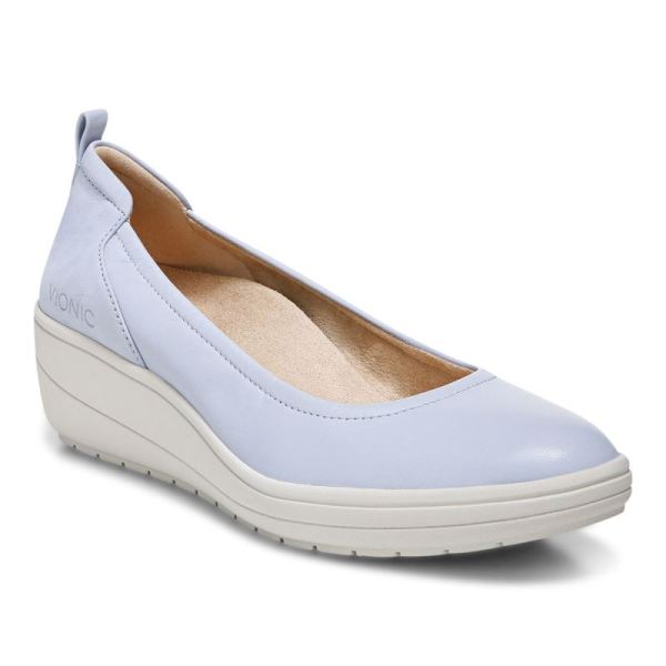 Vionic - Women's Jacey Wedge - Blue Haze - Click Image to Close