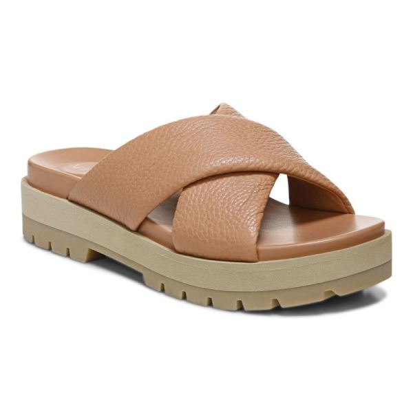 Vionic - Women's Vesta Flatform Lug Sandal - Macaroon - Click Image to Close