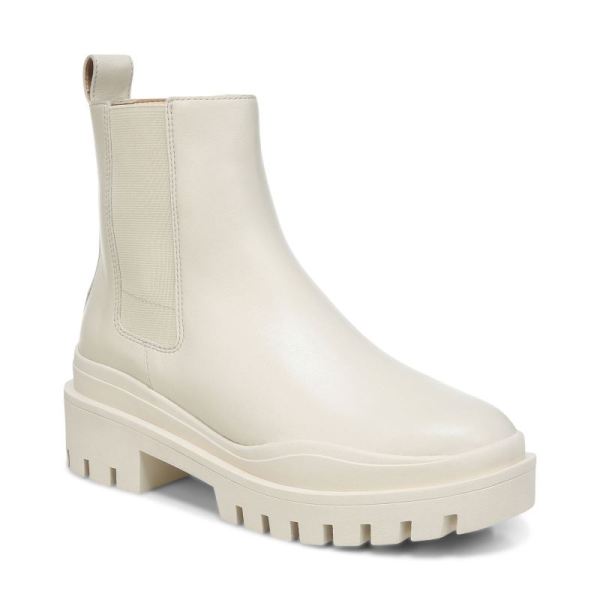 Vionic - Women's Karsen Boot - Cream Leather