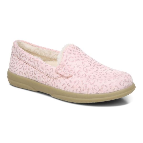 Vionic - Women's Lynez Slipper - Pink Leopard