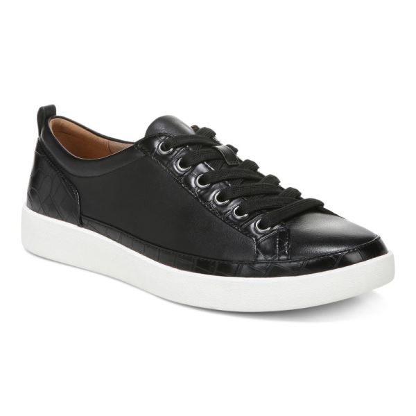 Vionic - Women's Winny Sneaker - Black Leather