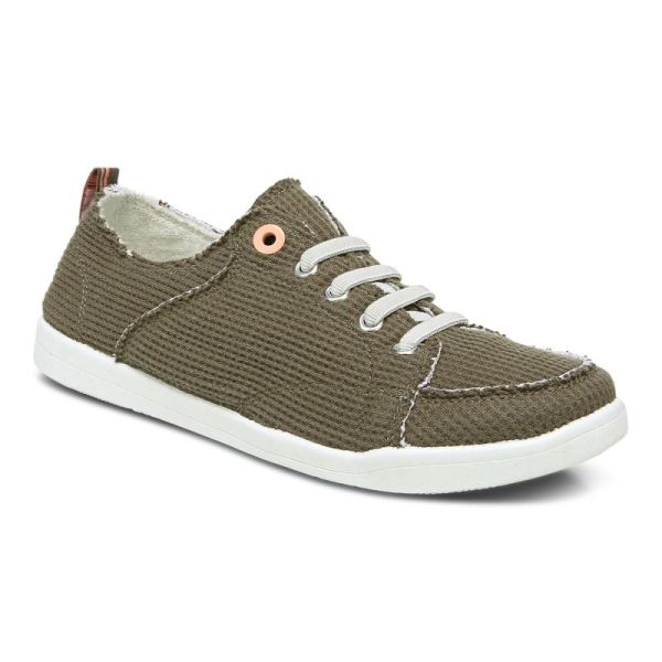 Vionic - Women's Pismo Casual Sneaker - Olive Knit