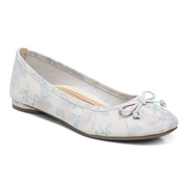 Vionic - Women's Callisto Flat - Cream Botanical