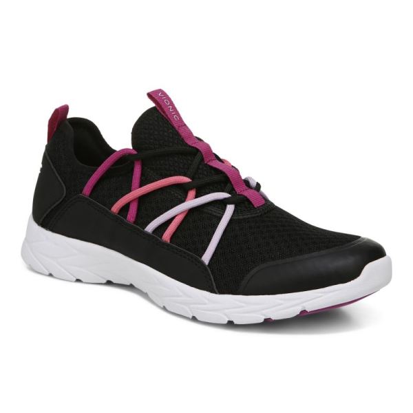 Vionic - Women's Zeliya Lace Up Sneaker - Black