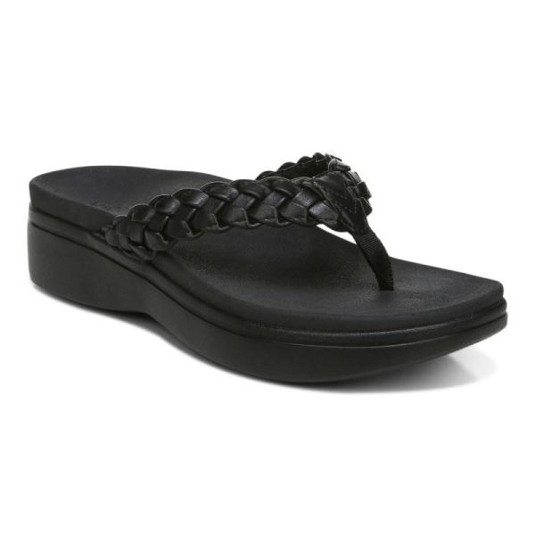 Vionic - Women's Kenji Platform Sandal - Black