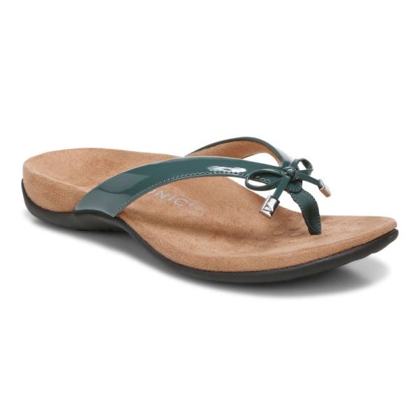 Vionic - Women's Bella Toe Post Sandal - Posy Green