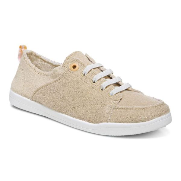 Vionic - Women's Pismo Casual Sneaker - Semolina Terry - Click Image to Close