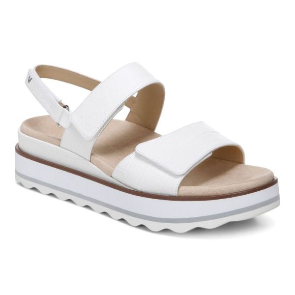 Vionic - Women's Brielle Flatform Sandal - White