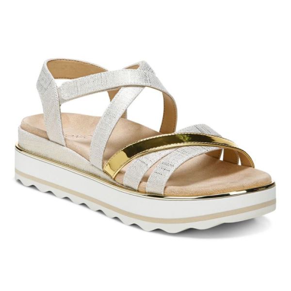 Vionic - Women's Kellyn Flatform Sandal - Marshmallow