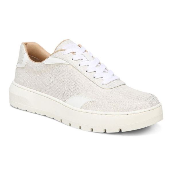 Vionic - Women's Elsa Sneaker - Marshmallow Linen - Click Image to Close