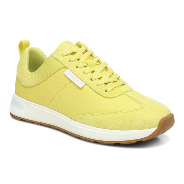 Vionic - Women's Breilyn Sneaker - Canary - Click Image to Close