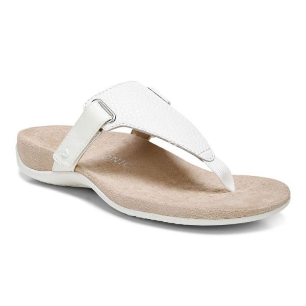 Vionic - Women's Wanda T-Strap Sandal - Marshmallow