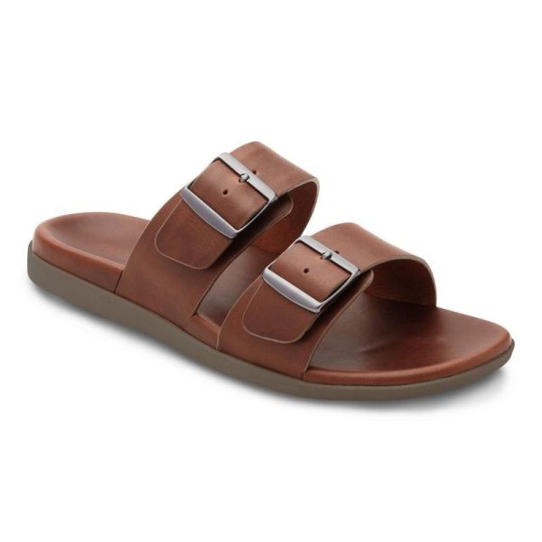 Vionic - Men's Charlie Slide Sandal - Brown