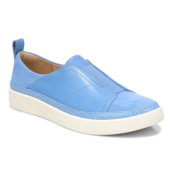 Vionic - Women's Zinah Slip on Sneaker - Azure - Click Image to Close