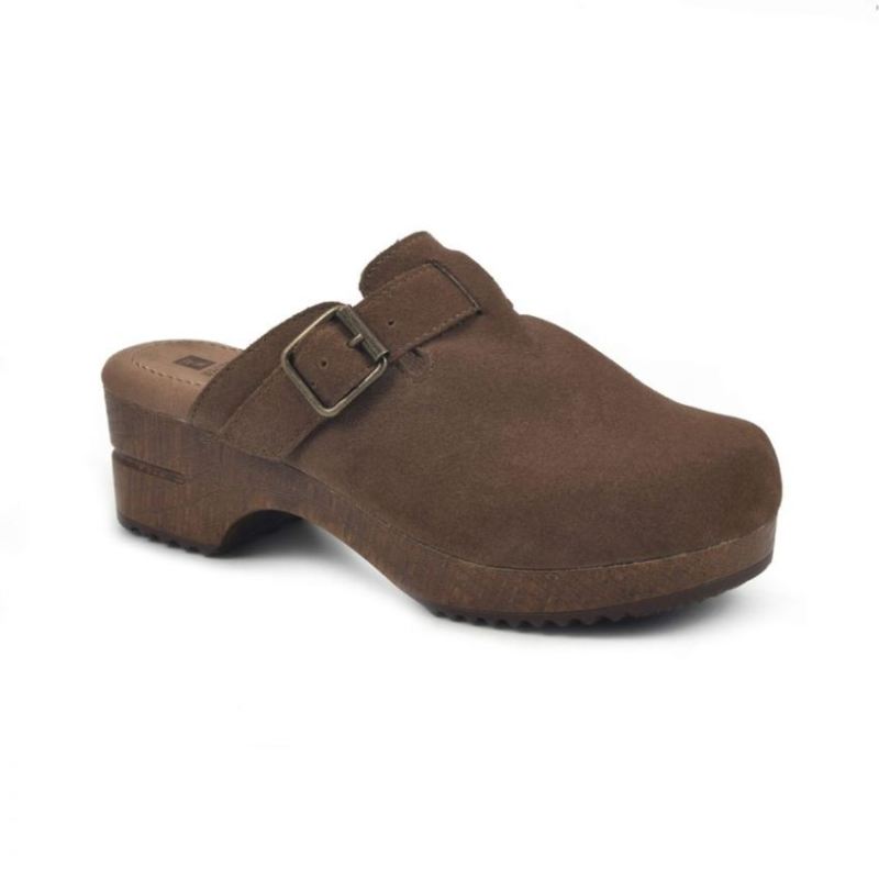 White Mountain Women's Behold Leather Clog-Chestnut Suede | Canada Outlet White Mountain Women's Behold Leather Clog-Chestnut Suede | Canada Outlet