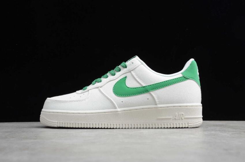 Women's Nike Air Force 1 07 Beige Green 315122-004 Running Shoes - Click Image to Close