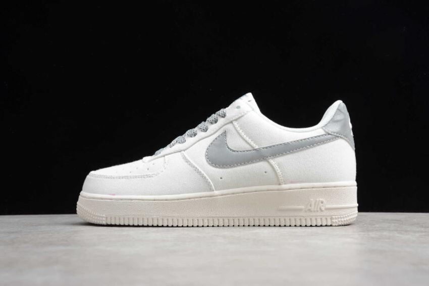 Men's Nike Air Force 1 07 Beige Silver 315122-106 Running Shoes