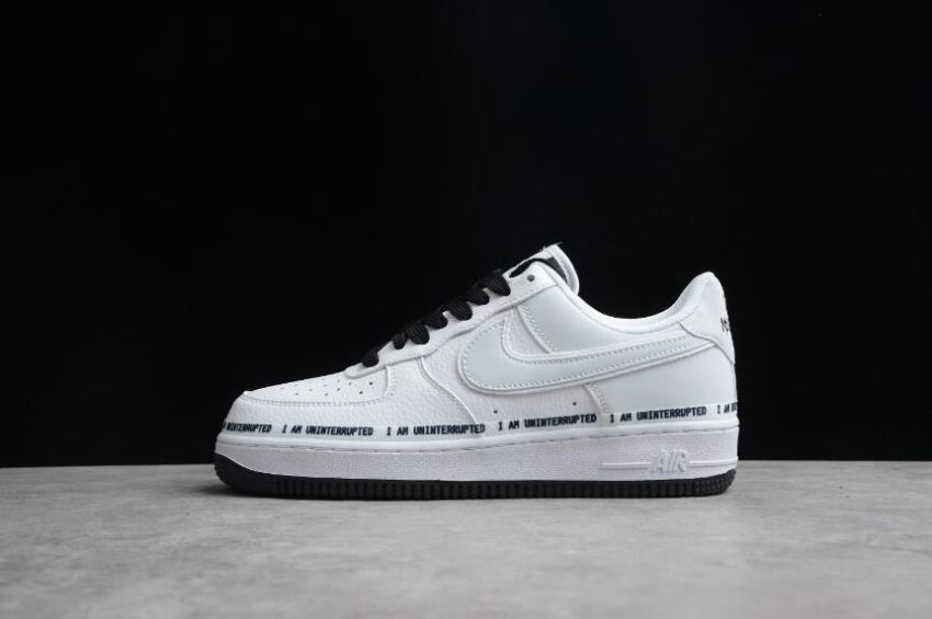 Men's Nike Air Force 1 07 Low White Black 352267-801 Running Shoes