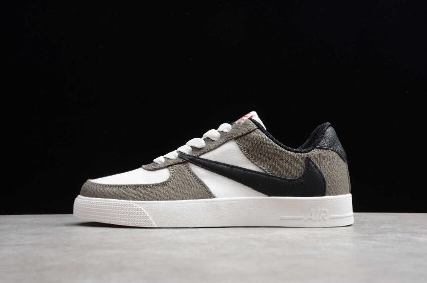 Men's Nike Air Force 1 AC Grey Green Black 630939-100 Running Shoes - Click Image to Close