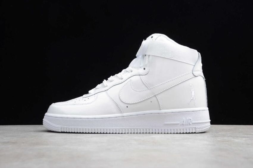 Women's Nike Air Force 1 Hi Retro QS White 743546-107 Running Shoes - Click Image to Close