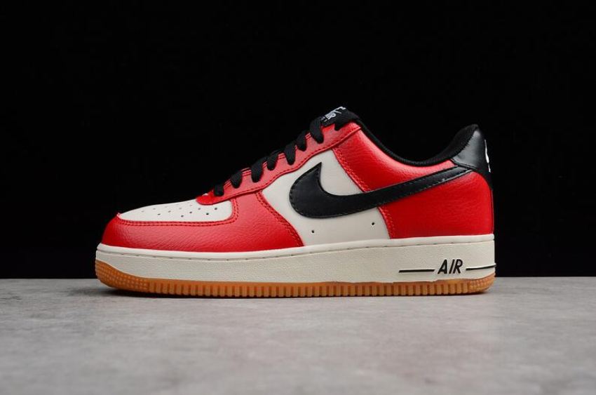 Men's Nike Air Force 1 Low Chicago White Red 820266-600 Running Shoes