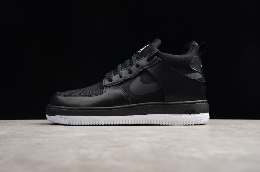 Women's Nike Air Force 1 Ultra FragWoment Design Mid Black 889096-001 Running Shoes