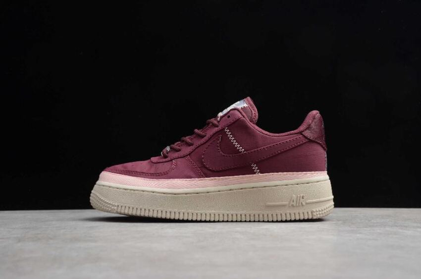 Men's Nike Air Force 1 07 SE Night Maroon AA0287-603 Running Shoes - Click Image to Close