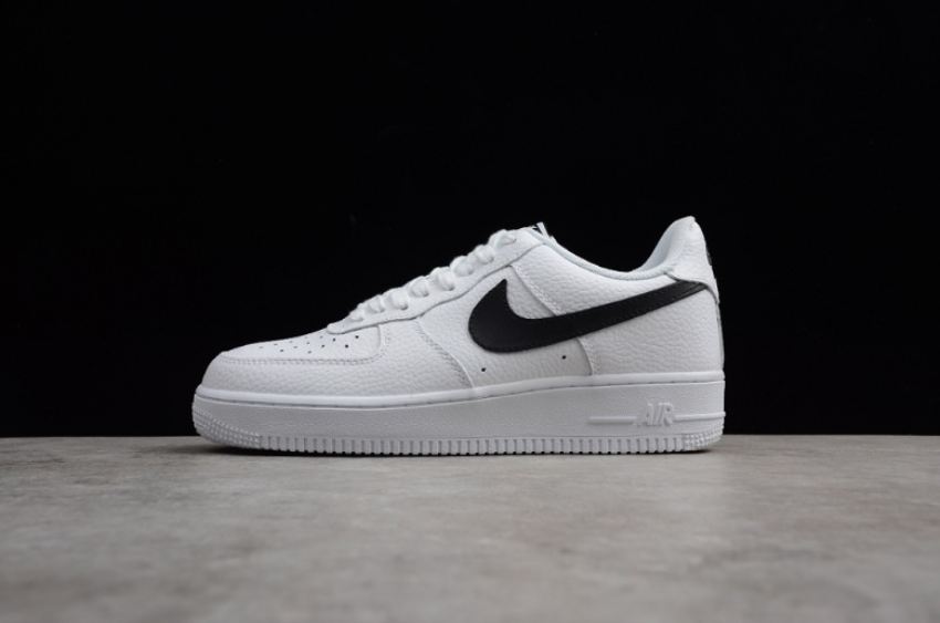 Men's Nike Air Force 1 07 White Black AA4083-103 Running Shoes - Click Image to Close