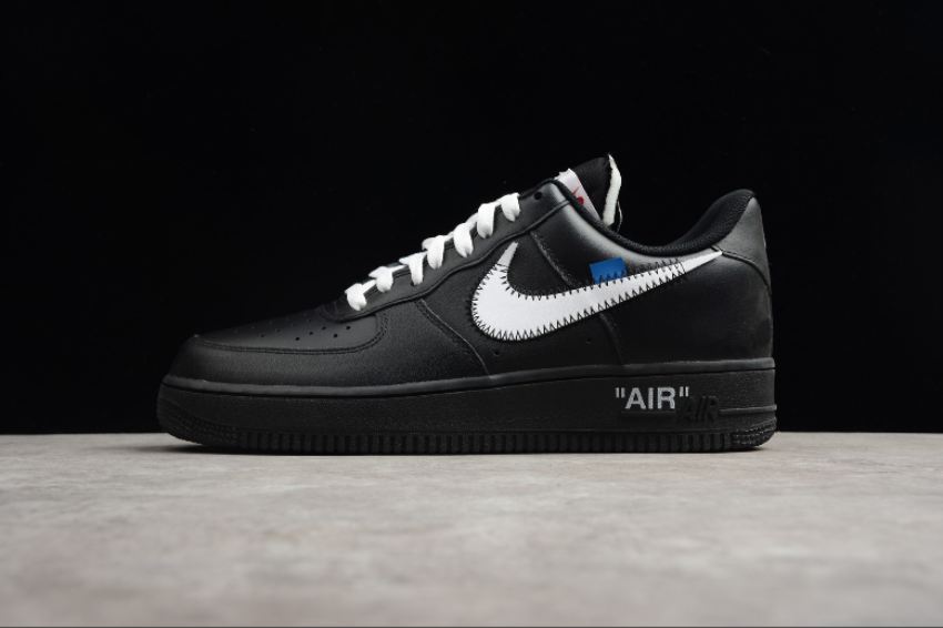 Women's Nike Air Force 1 07 Black White AA5122-001 Running Shoes - Click Image to Close