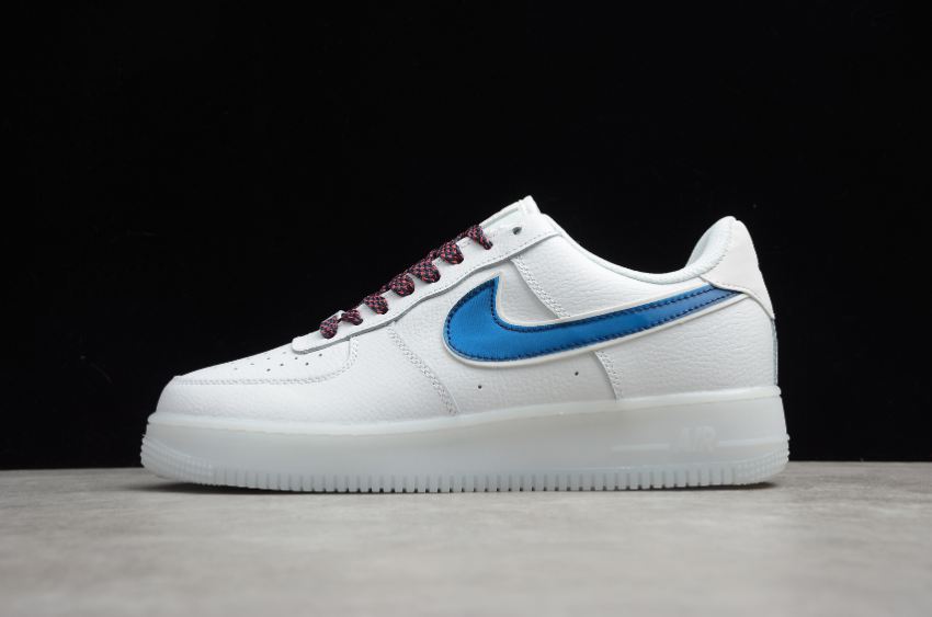 Women's Nike Air Force 1 Upstep White The Colours of The Rainbow AH0287-208 Running Shoes - Click Image to Close