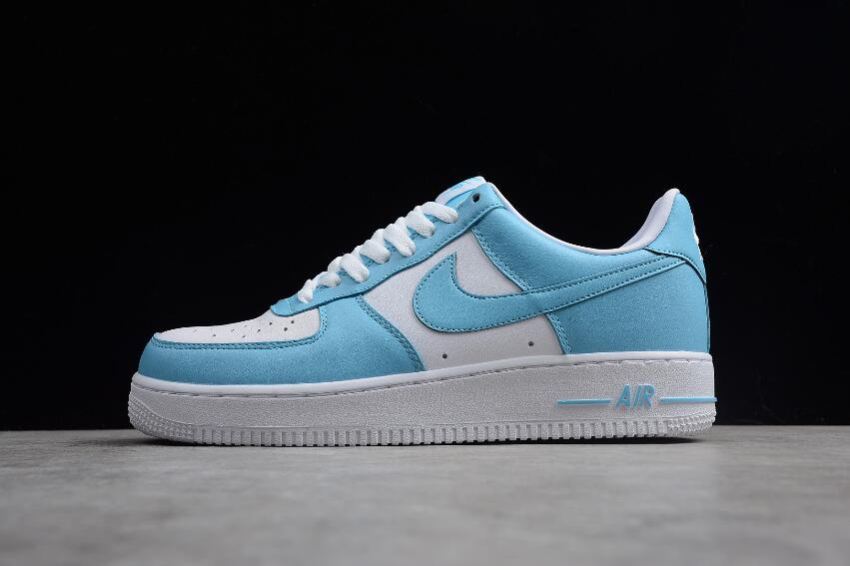 Women's Nike Air Force 1 Low Blue Gale White AQ4134-400 Running Shoes