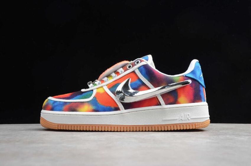 Men's Nike Air Force 1 07 Low Para-Noise Multi-Color Kongs AQ4211-002 Running Shoes